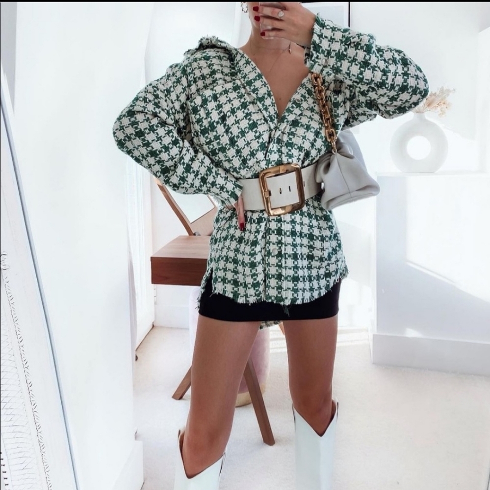 Zara textured shirt
